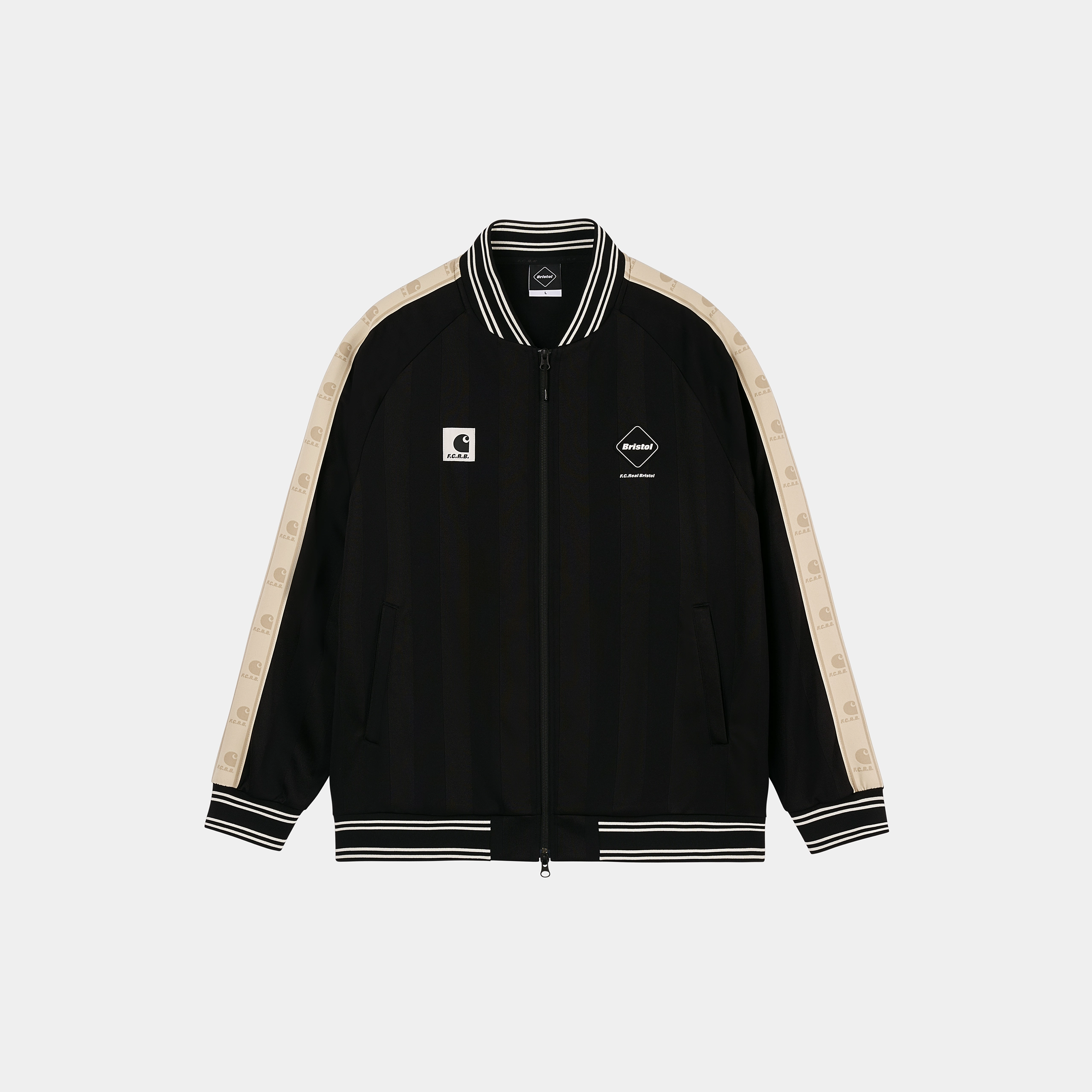 Carhartt WIP F.C.Real Bristol x Carhartt WIP Varsity Track Jersey Carhartt WIP F.C.Real Bristol x Carhartt WIP Varsity Track Jersey