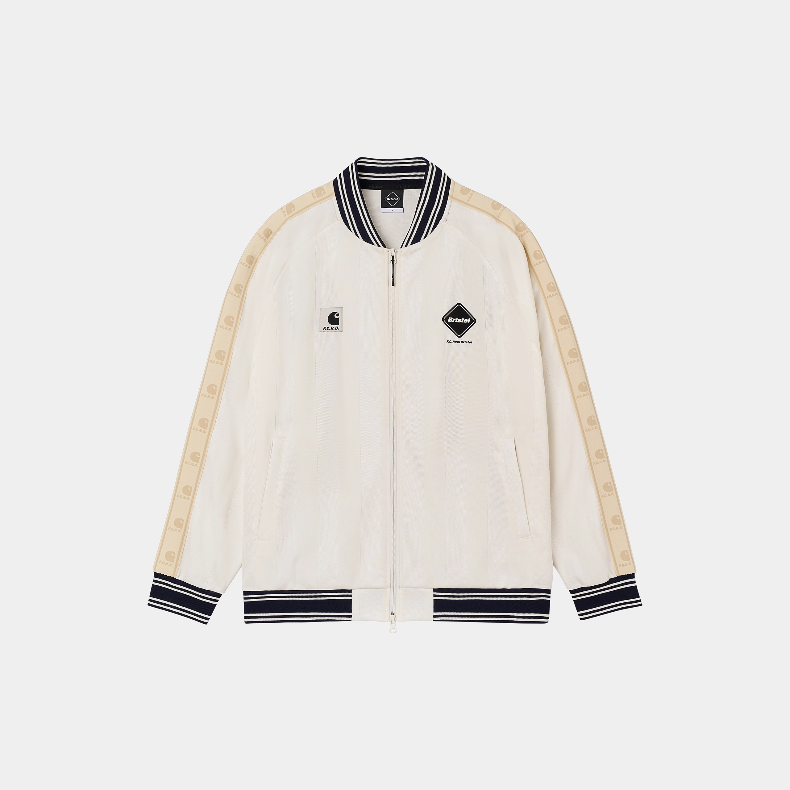F.C.Real Bristol x Carhartt WIP Varsity Track Jersey Blouson