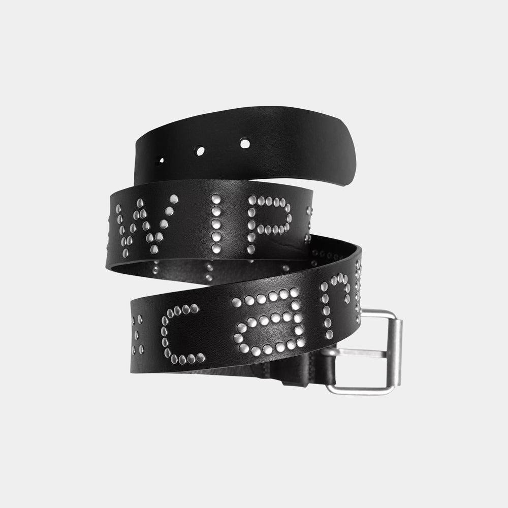 Script Studs Belt