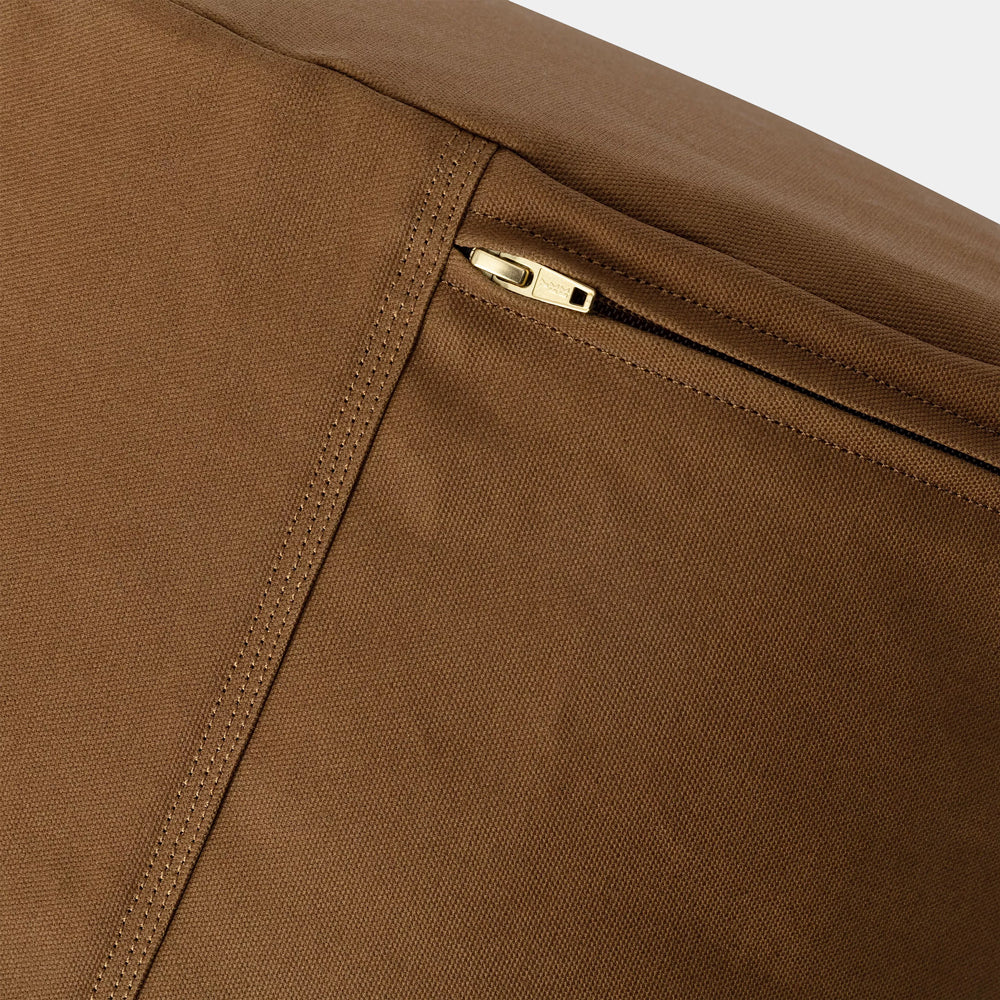 Canvas Pouf