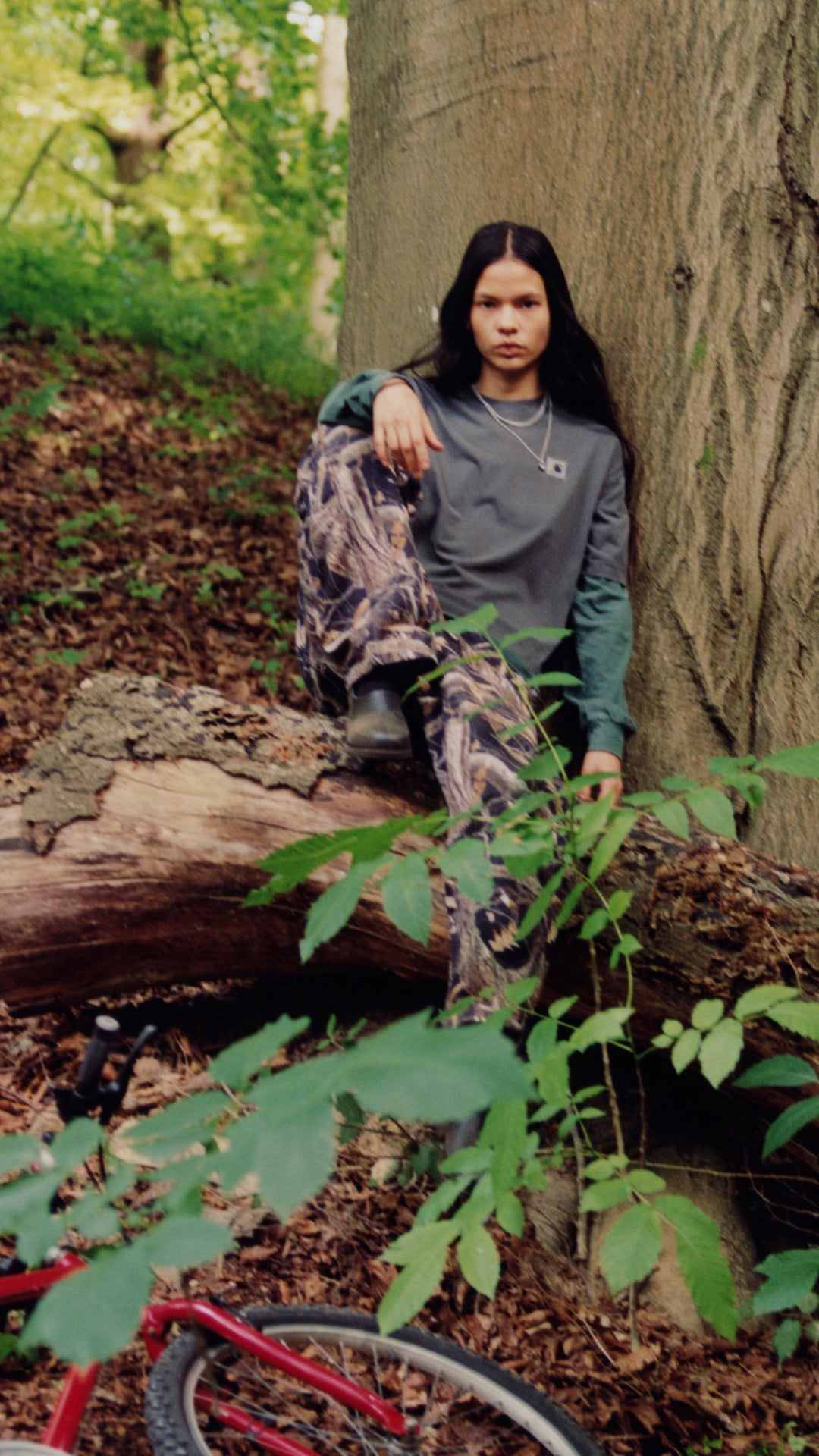 Carhartt WIP Camo Feather Tree 