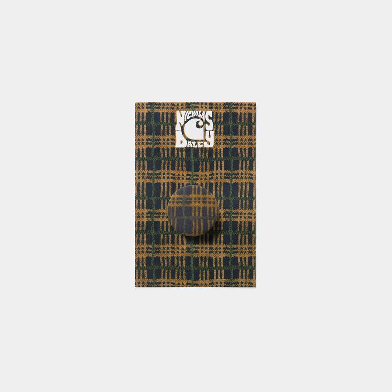 Carhartt WIP x Nicholas Daley Fabric Pin Badges Set