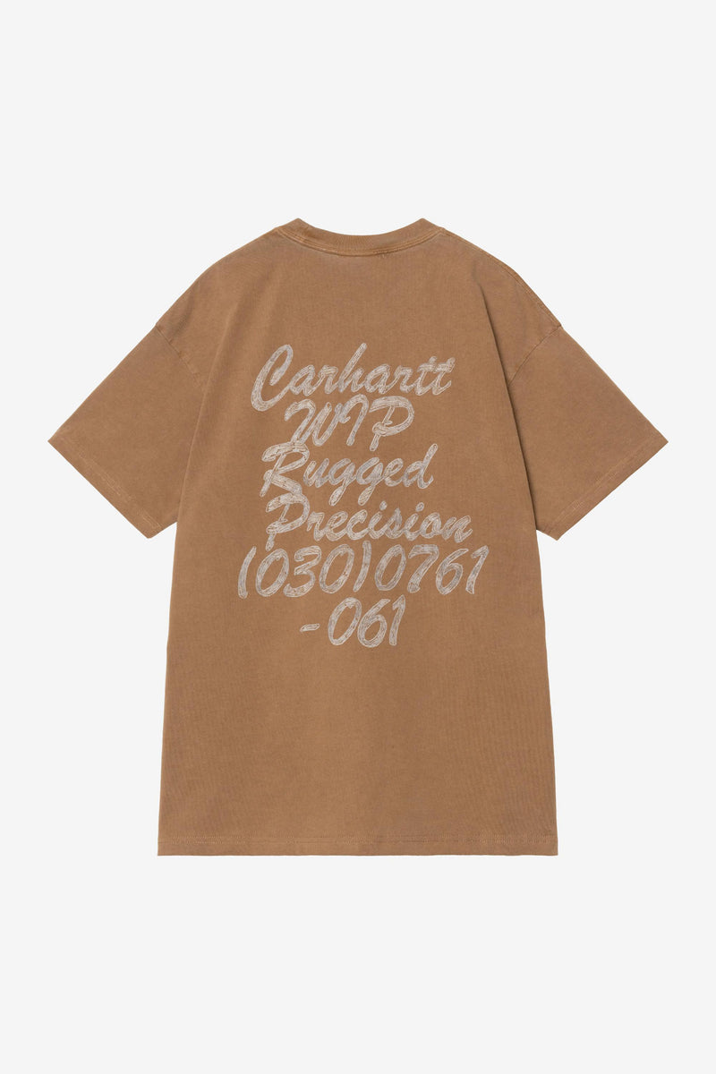S/S Hatching Script T-Shirt
