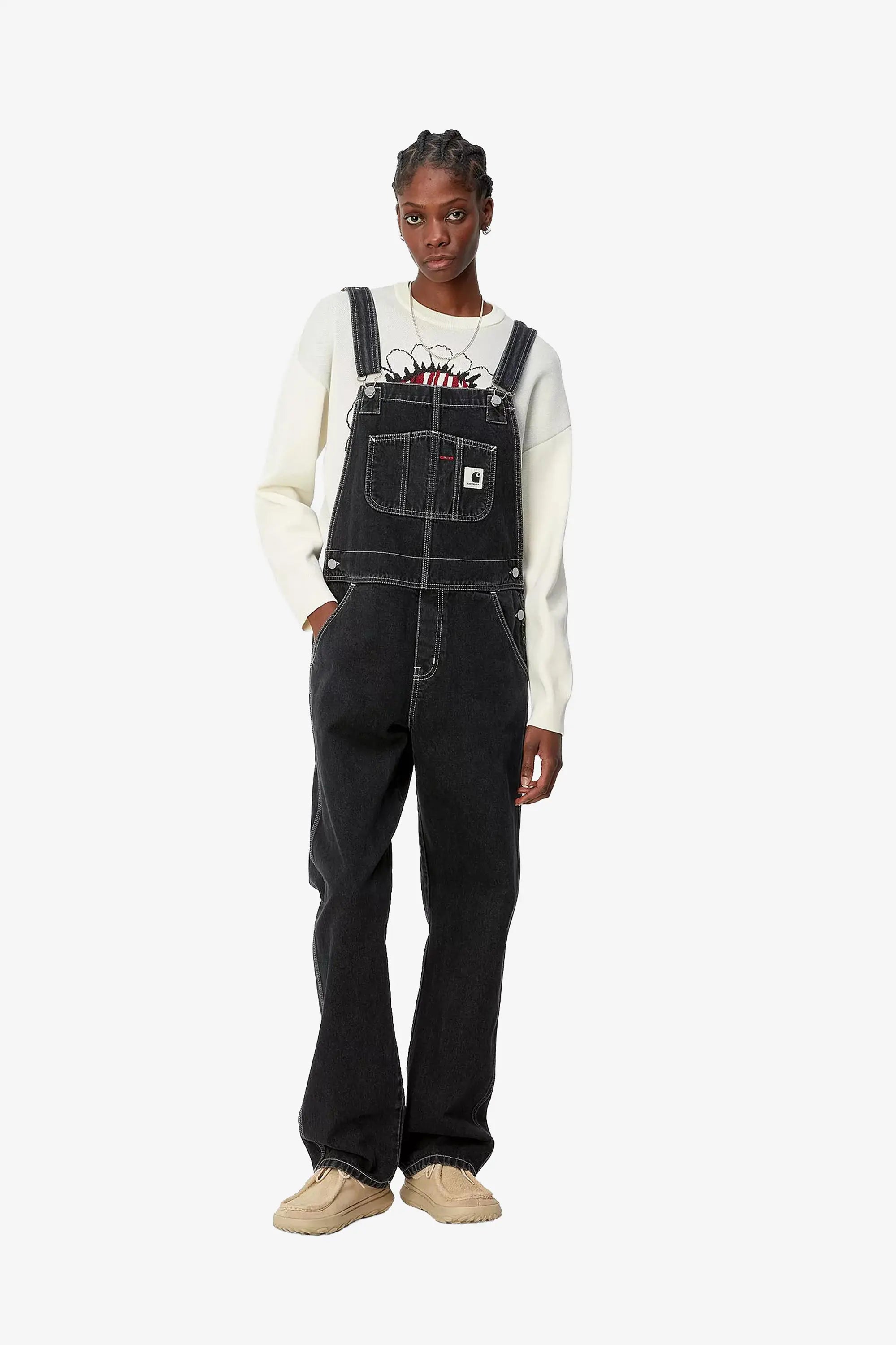 W' Bib Overall Straight