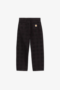 Everson Print / Black / Palisander (garment dyed)