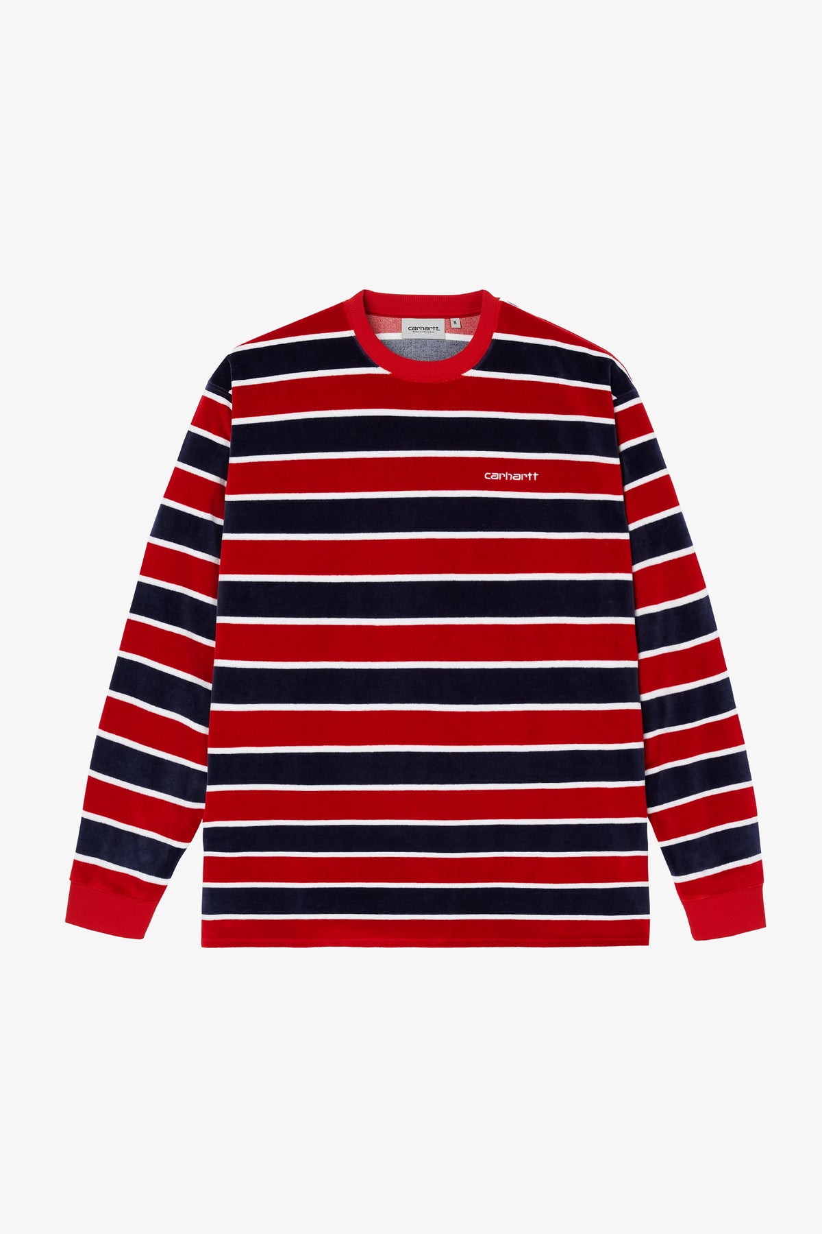 L/S Velour Stripe T-Shirt