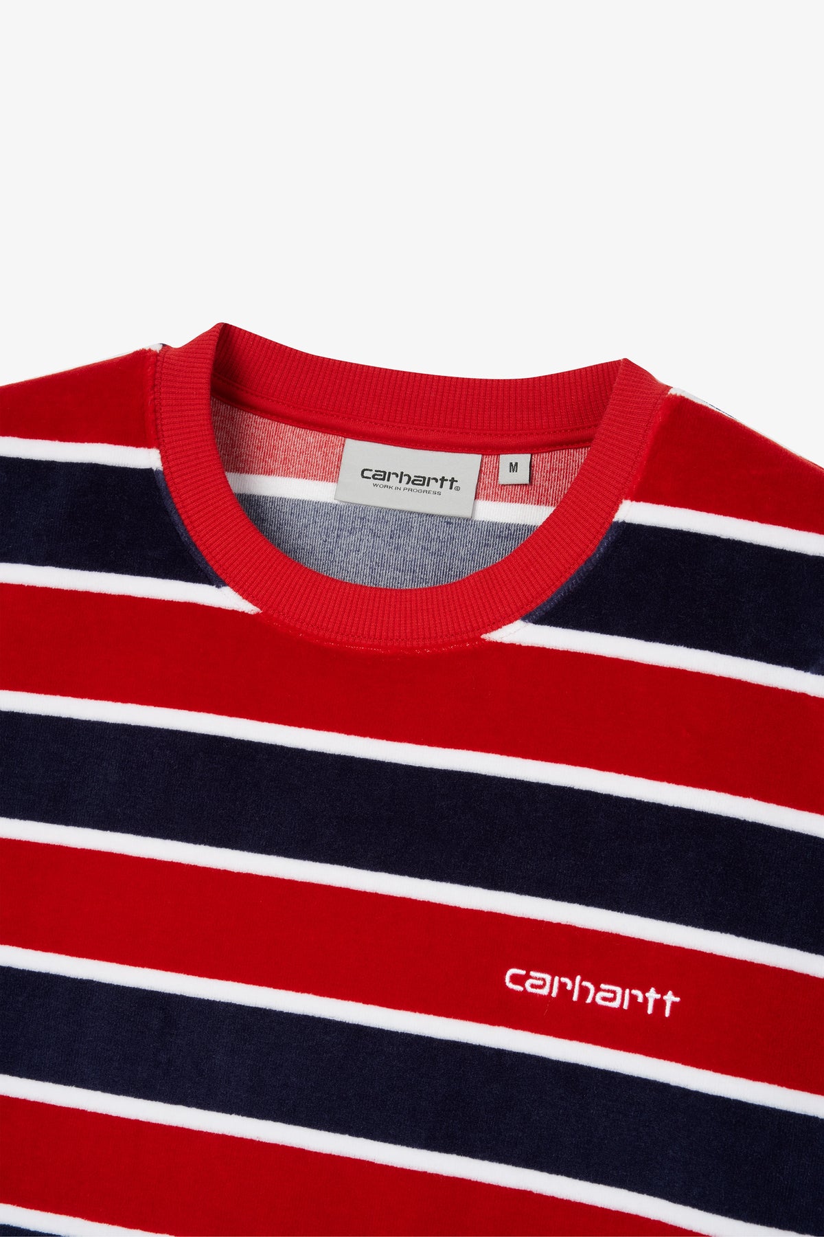 L/S Velour Stripe T-Shirt