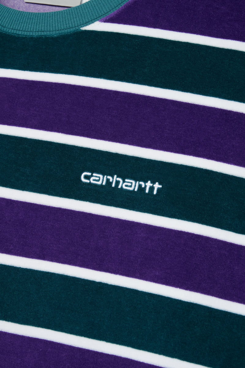 L/S Velour Stripe T-Shirt