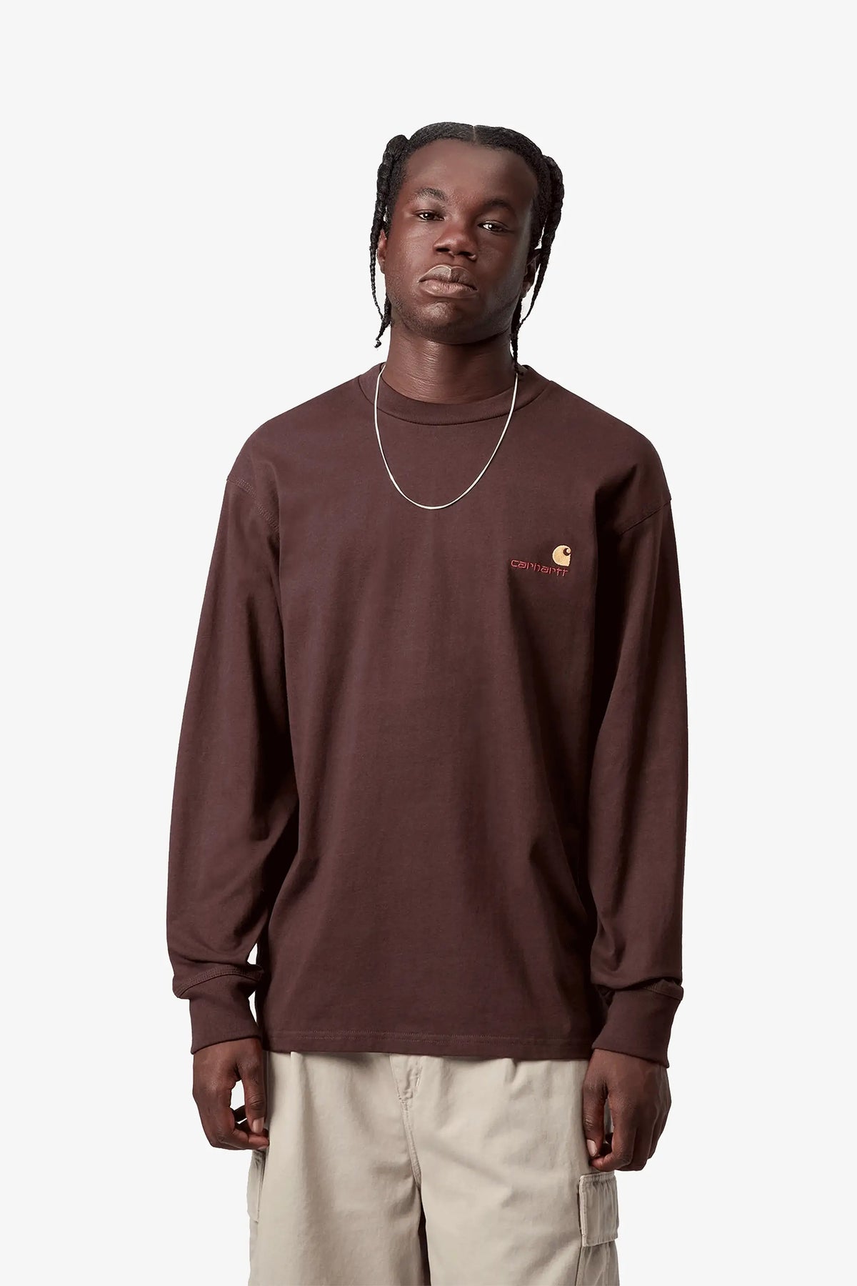 L/S American Script T-Shirt