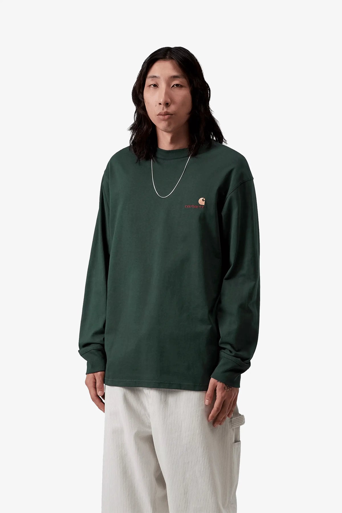 L/S American Script T-Shirt