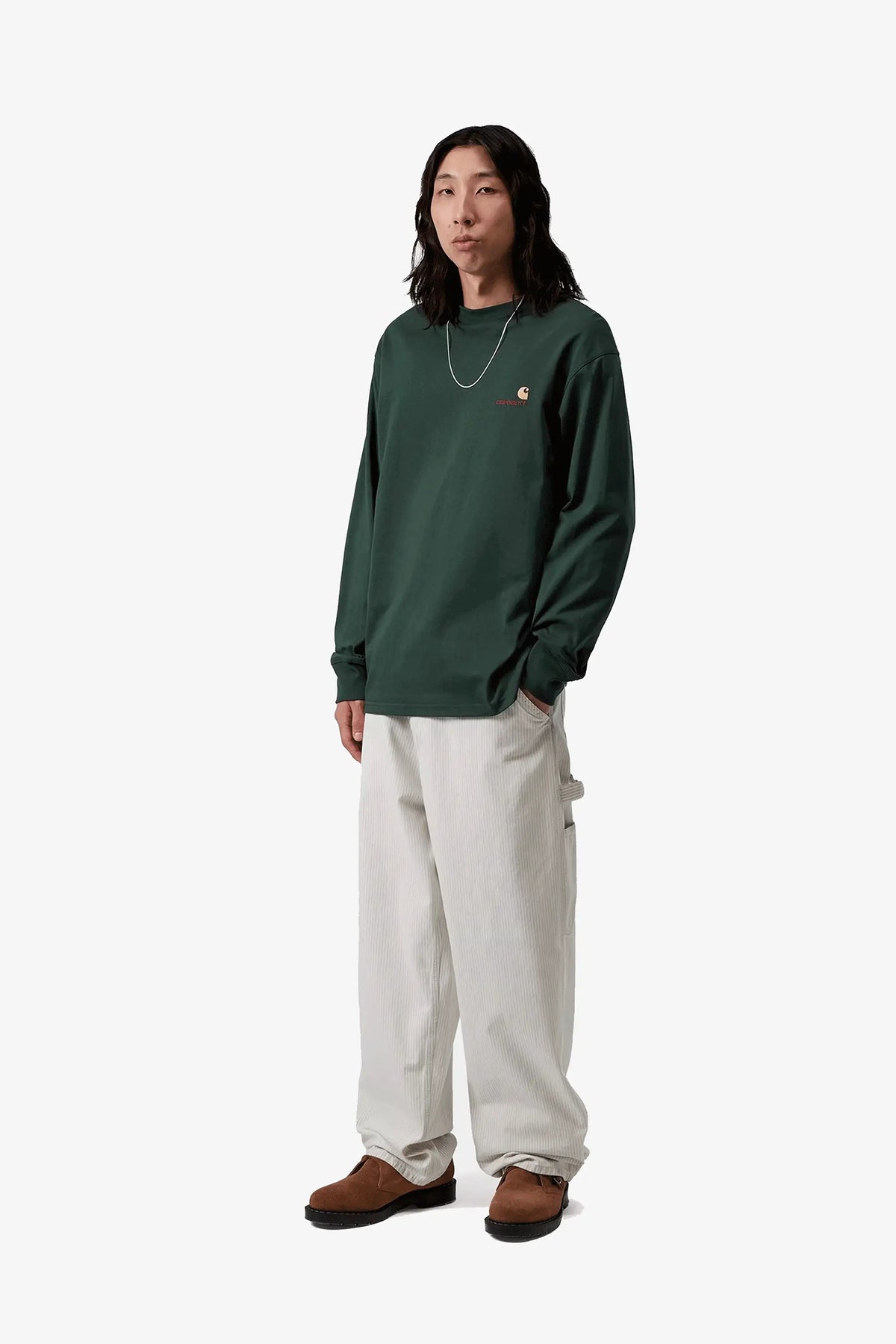 L/S American Script T-Shirt
