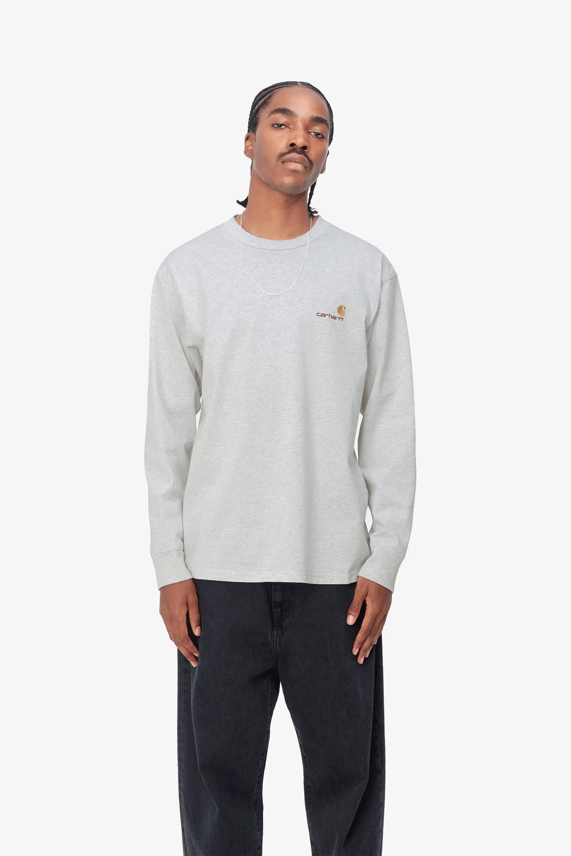 L/S American Script T-Shirt