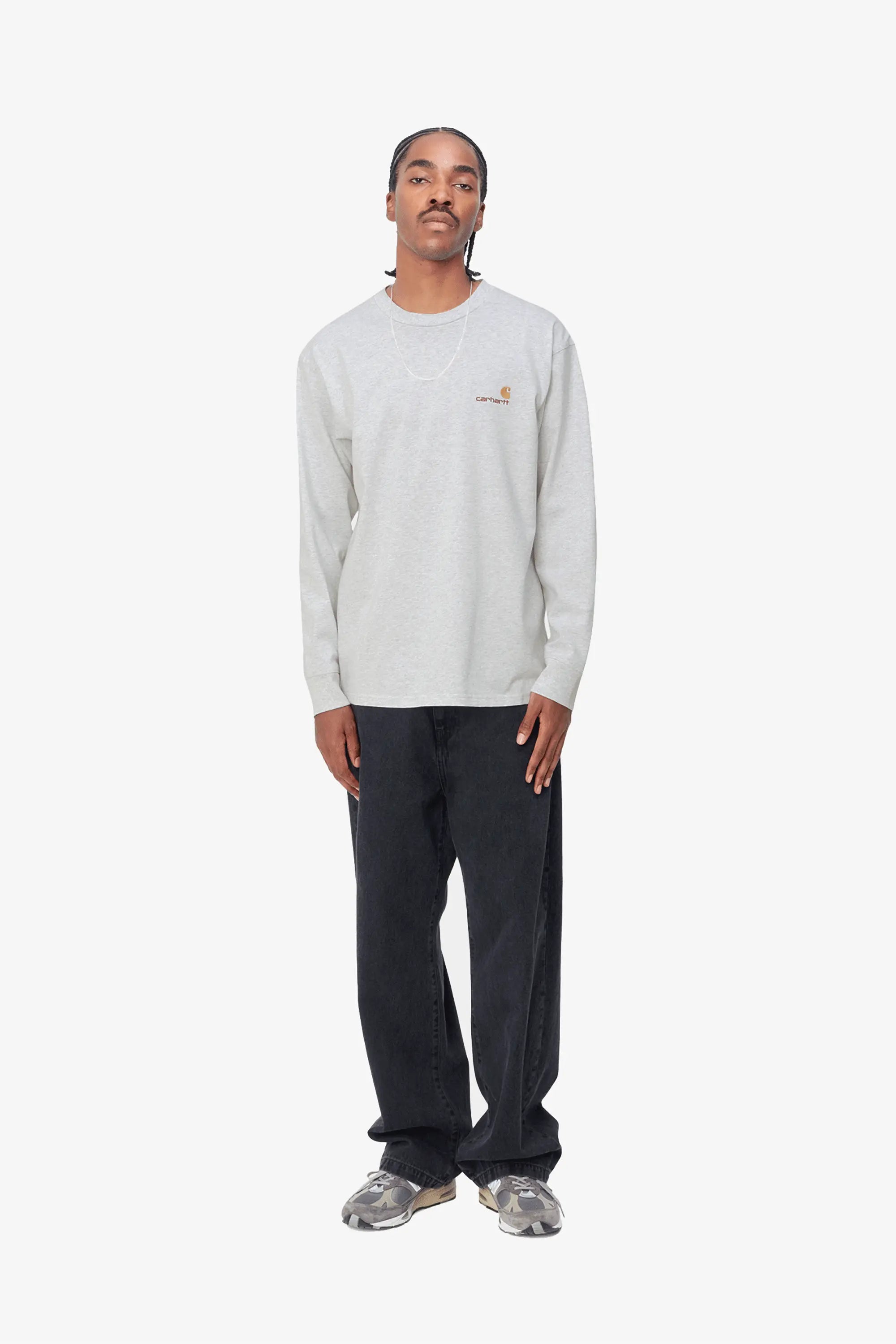 L/S American Script T-Shirt
