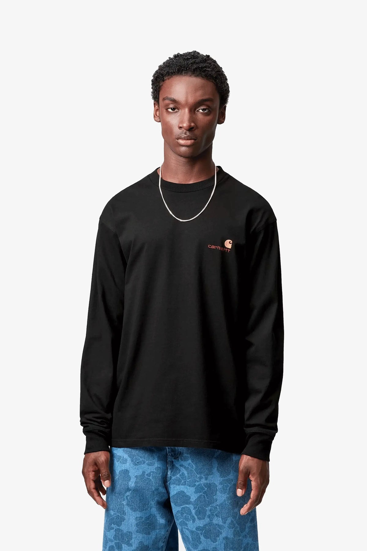 L/S American Script T-Shirt
