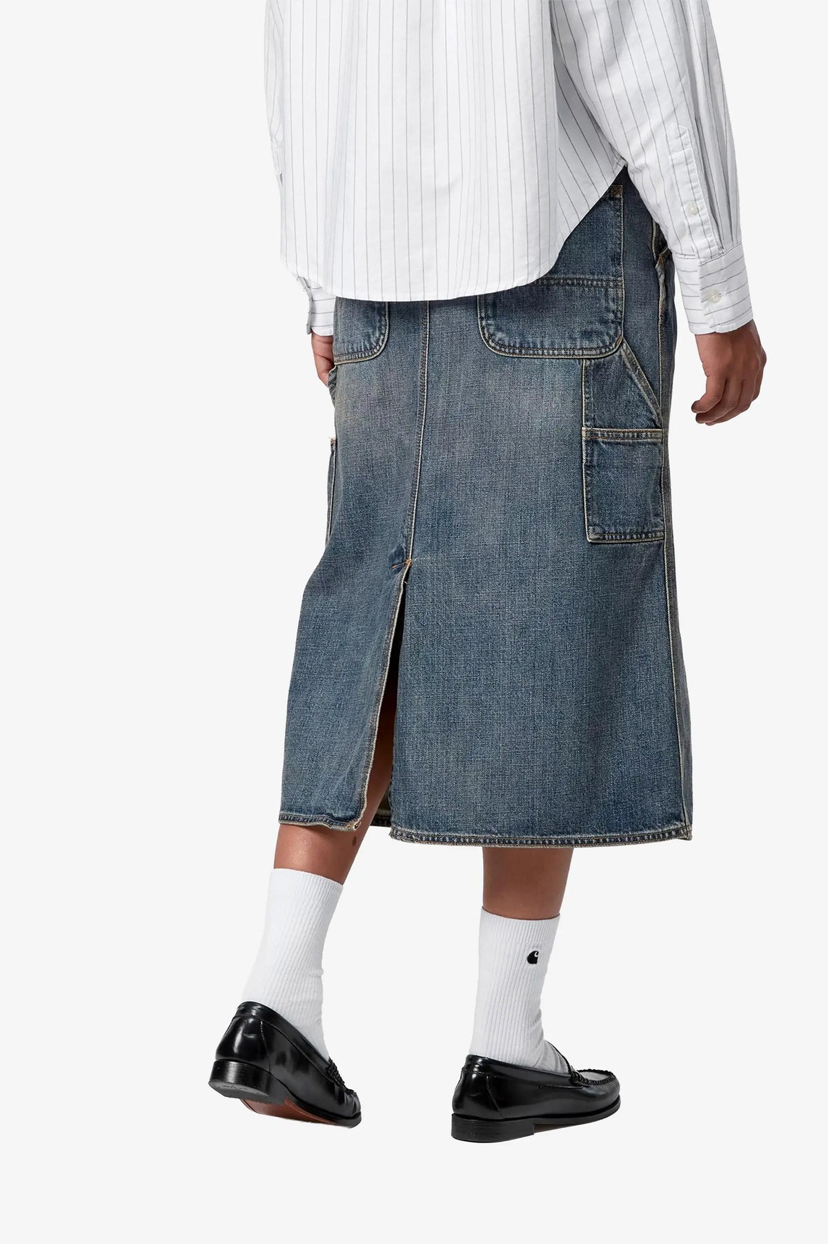 W' Single Knee Skirt