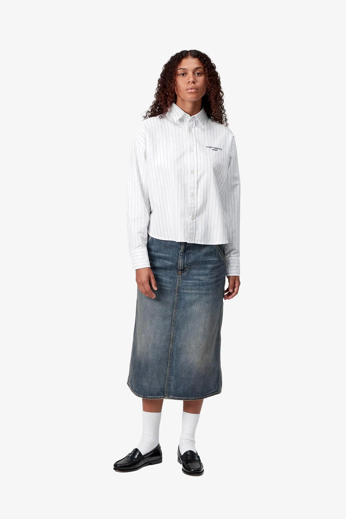 W' Single Knee Skirt
