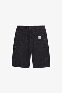 Black, enzyme bleach wash