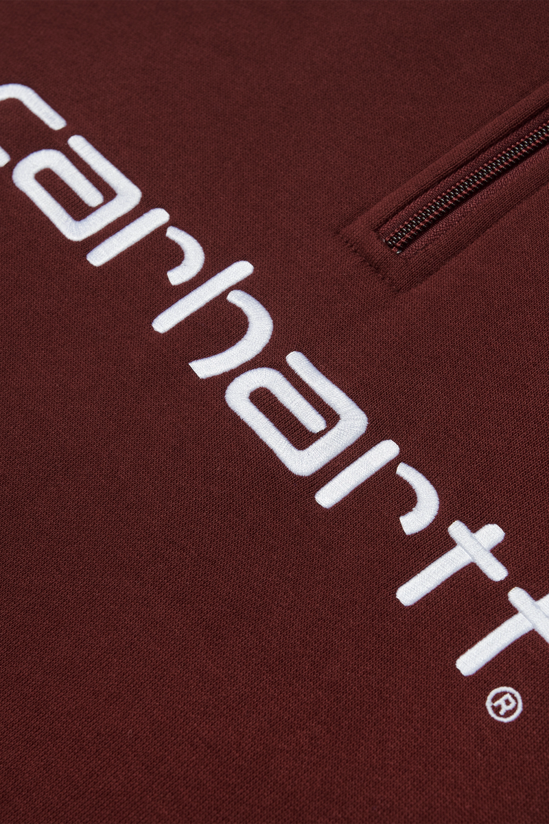 Script Half Zip Sweatshirt