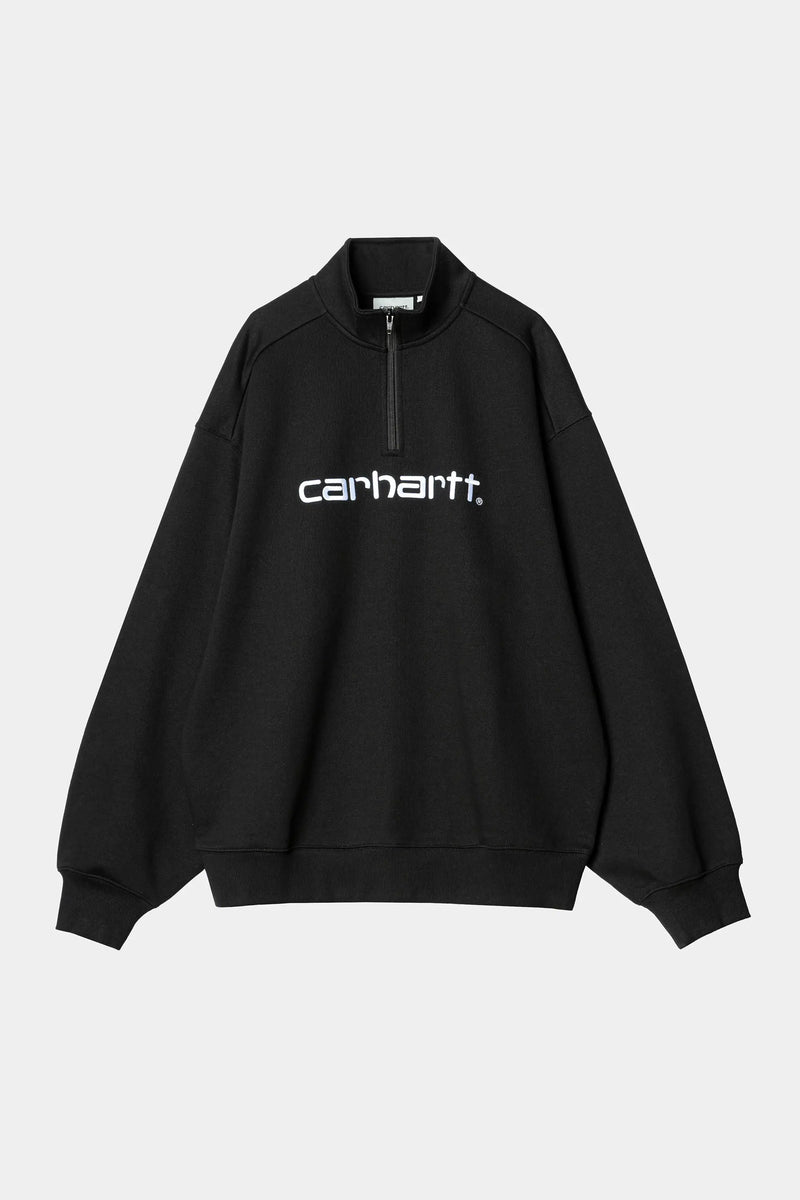 Script Half Zip Sweater