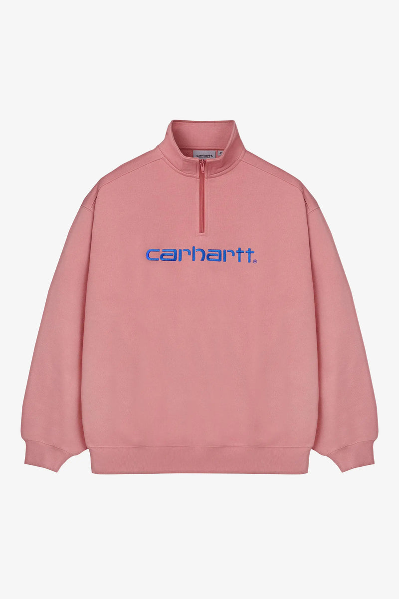 Script Half Zip Sweater