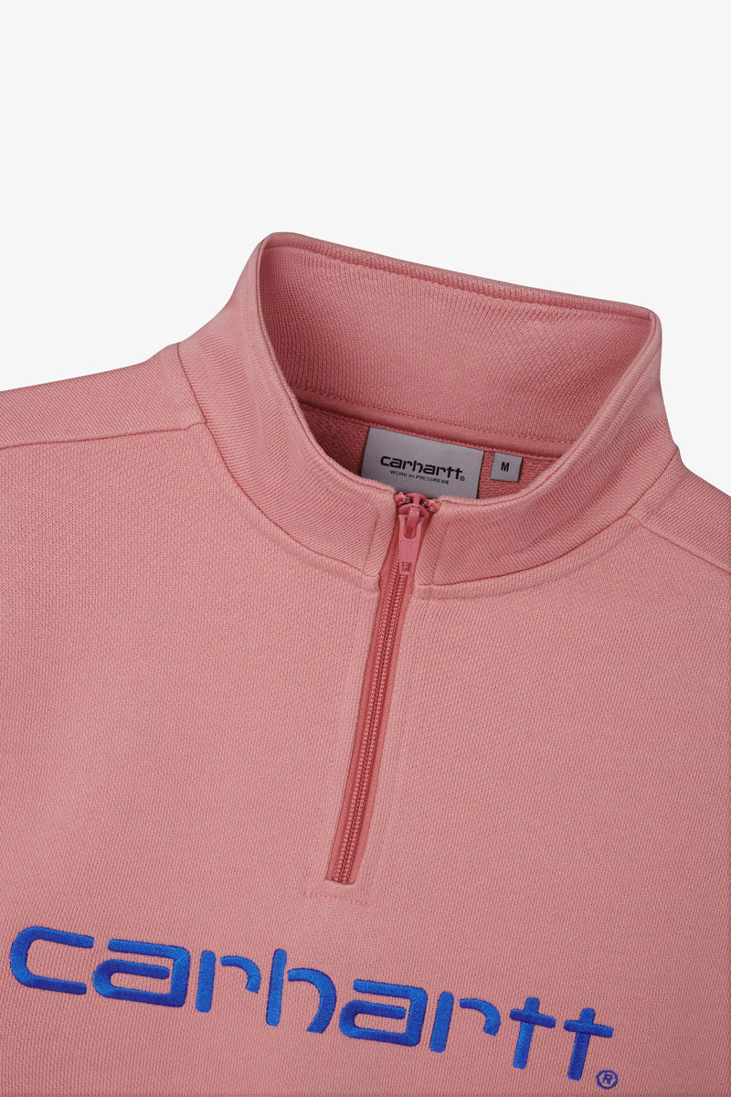Script Half Zip Sweater