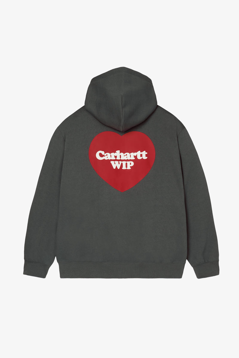 Hooded WIP Heart Sweatshirt
