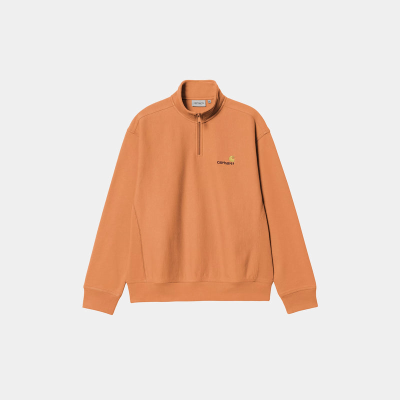 Half Zip American Script Sweatshirt