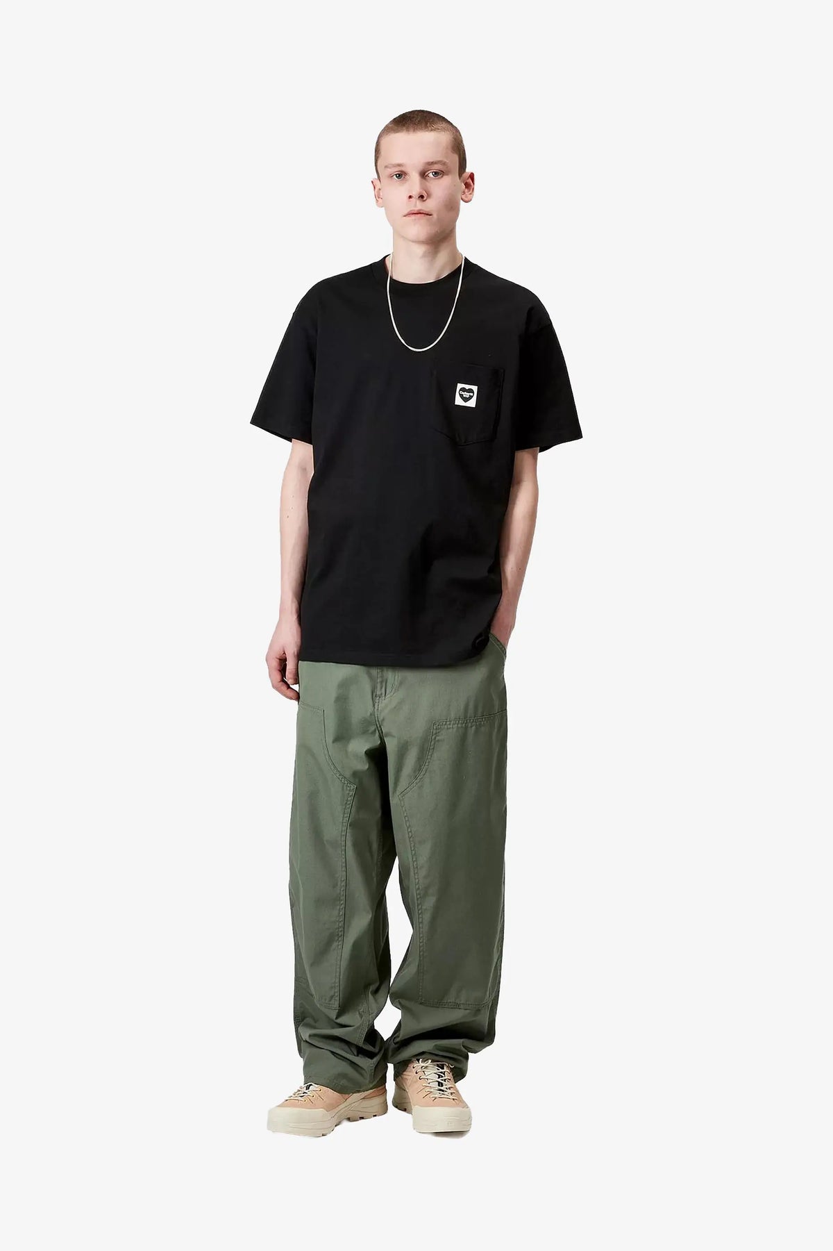 S/S Pocket Heart T-Shirt