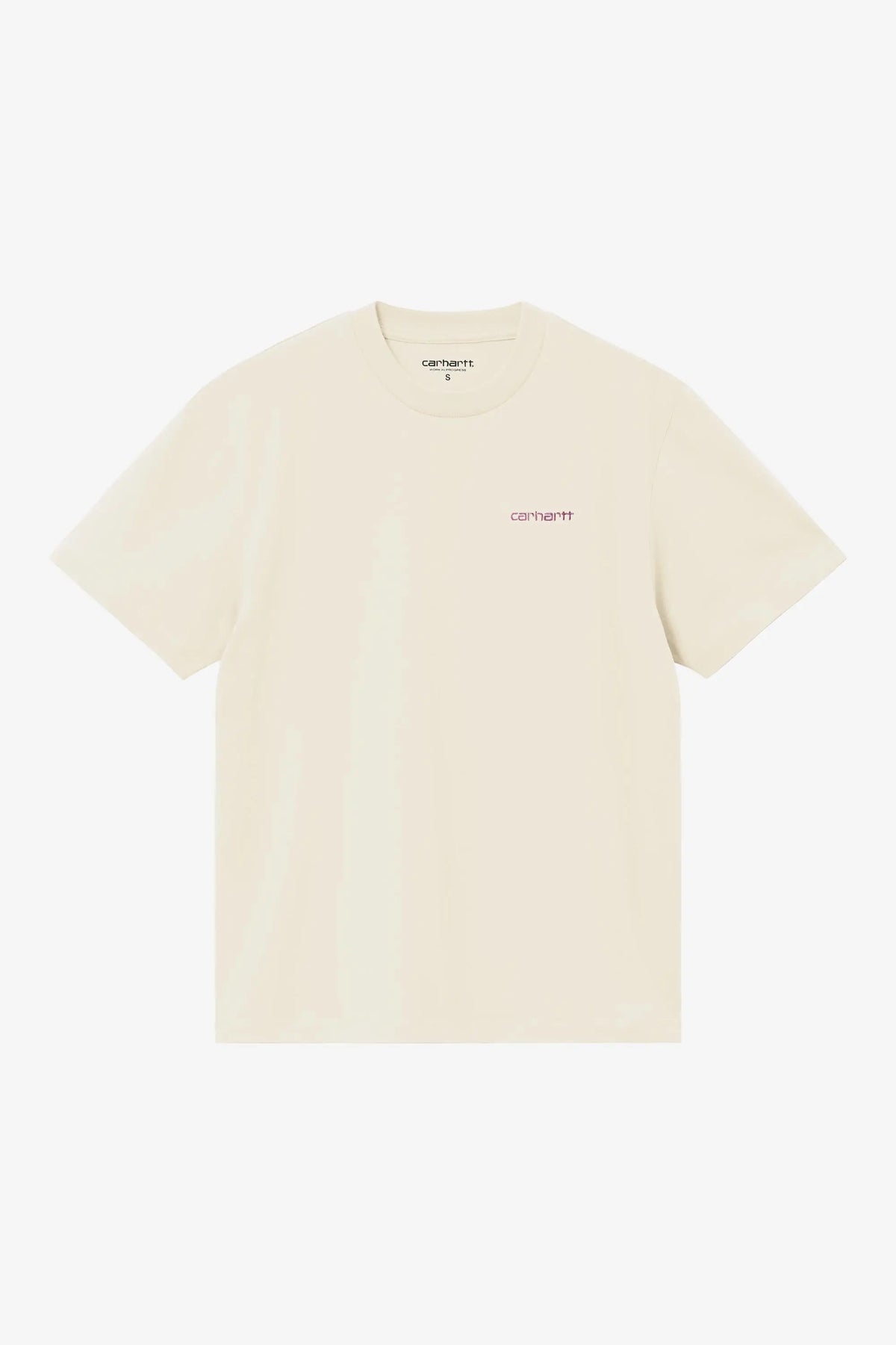 W' S/S Script Embroidery T-Shirt
