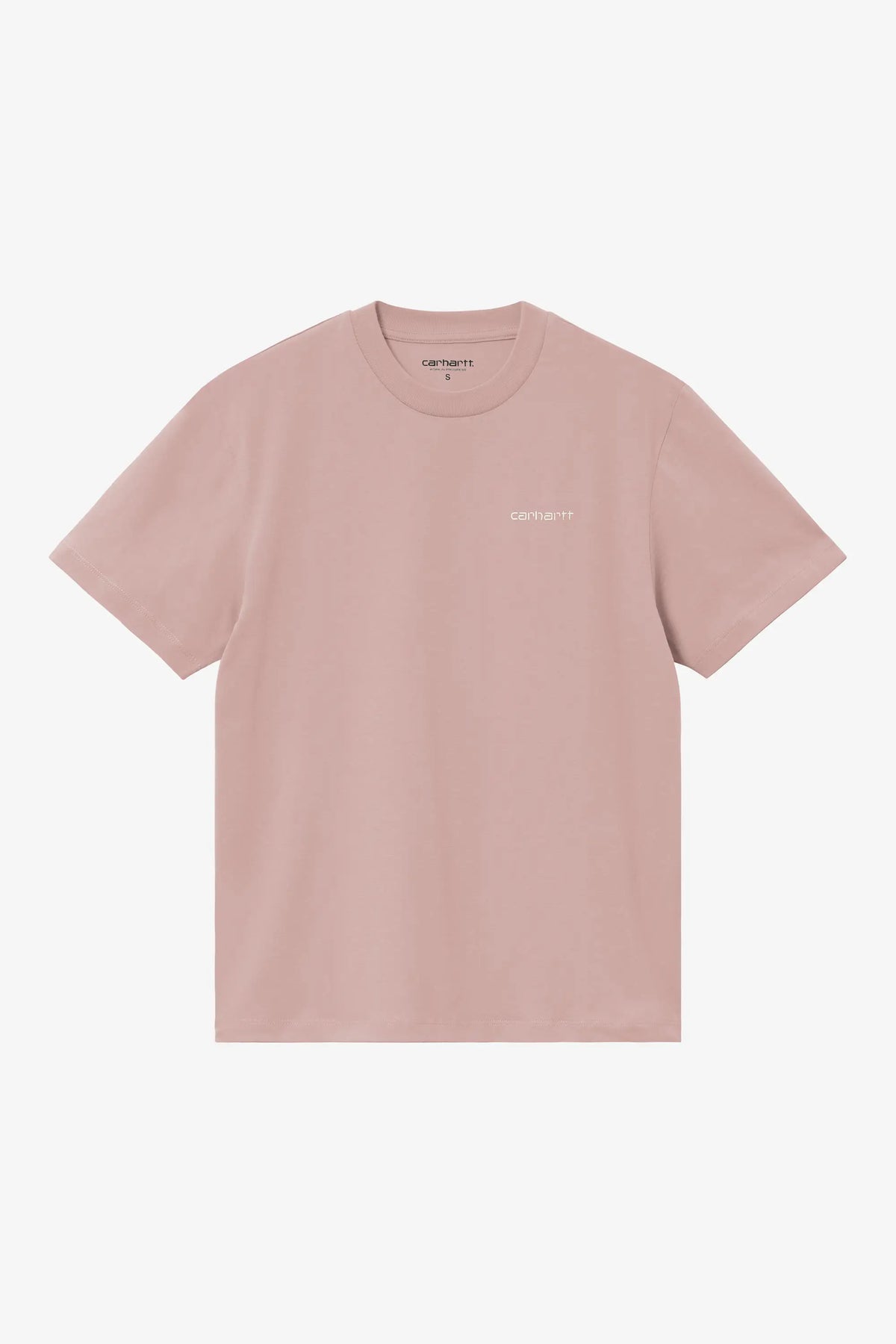 W' S/S Script Embroidery T-Shirt