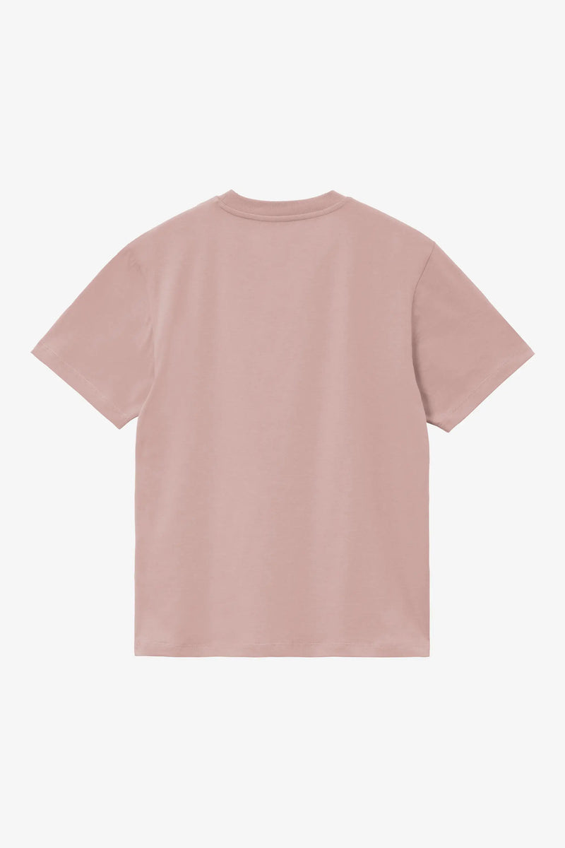 W' S/S Script Embroidery T-Shirt