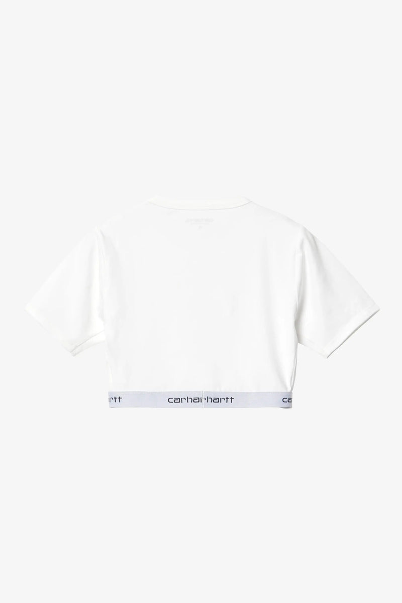 W' Script Crop Top
