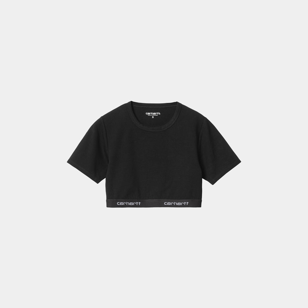W' Script Crop Top