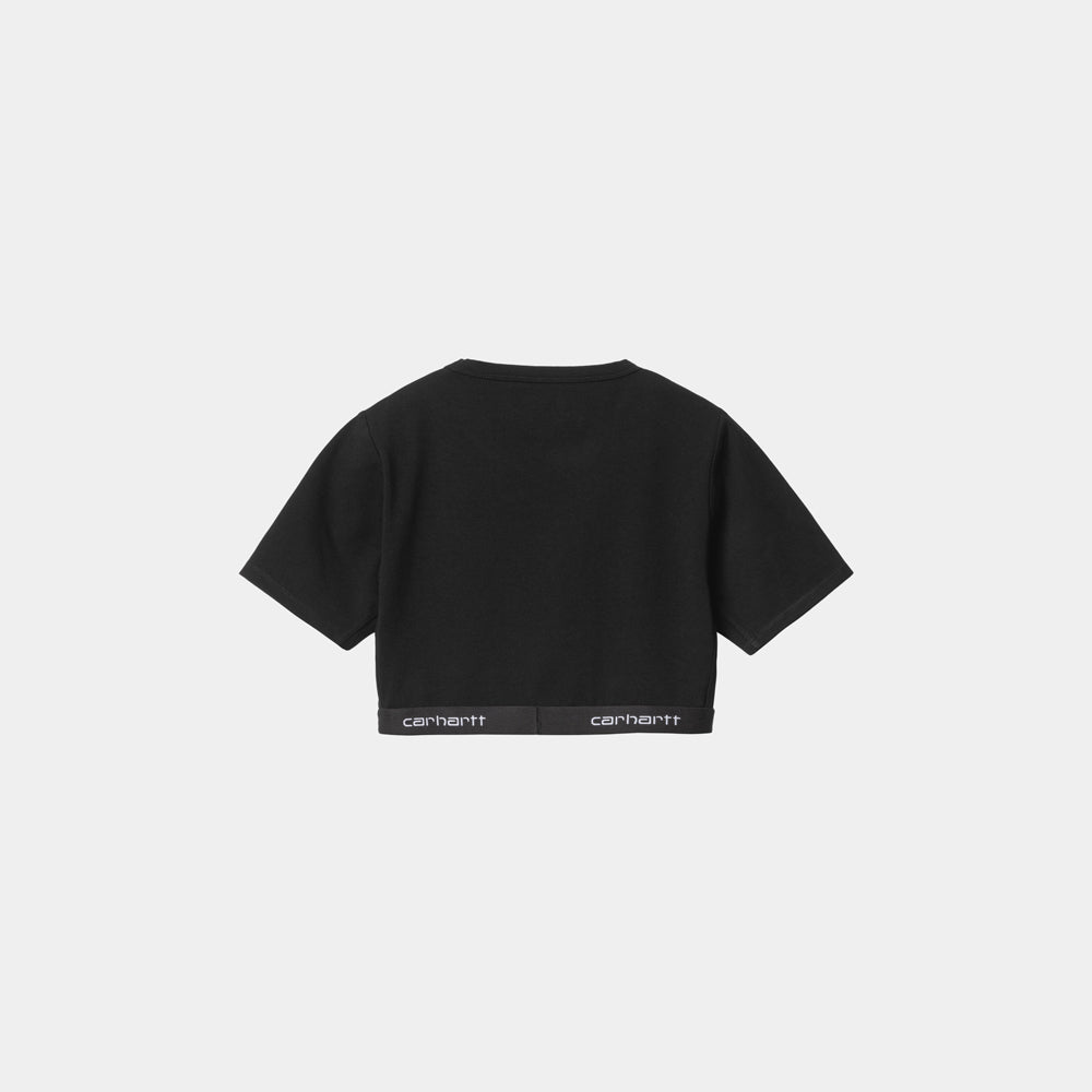 W' Script Crop Top