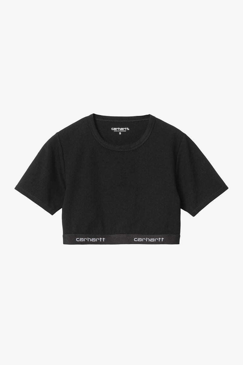 W' Script Crop Top