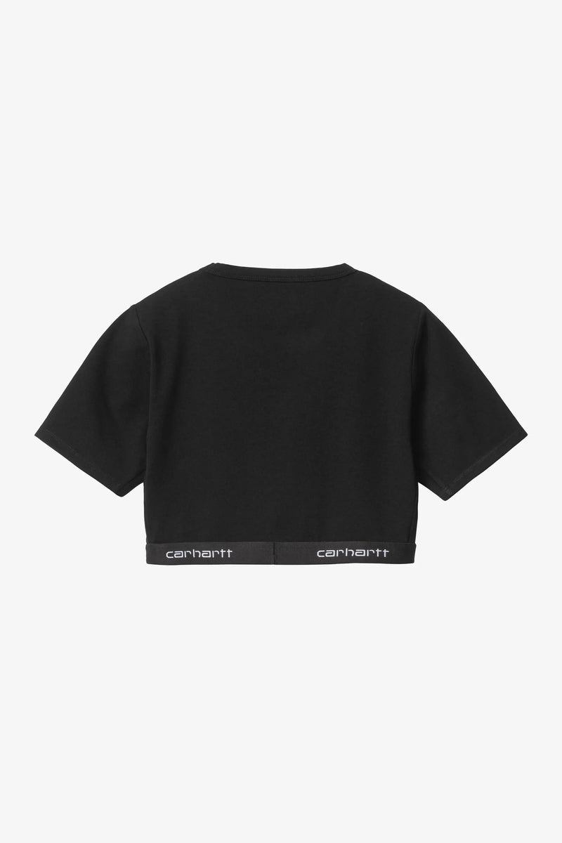 W' Script Crop Top