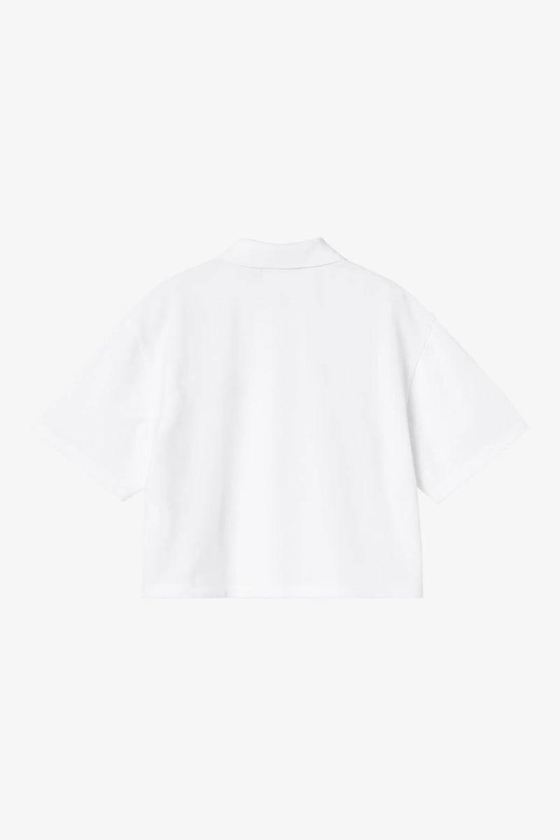 W' S/S Carhartt Script Polo T-shirt