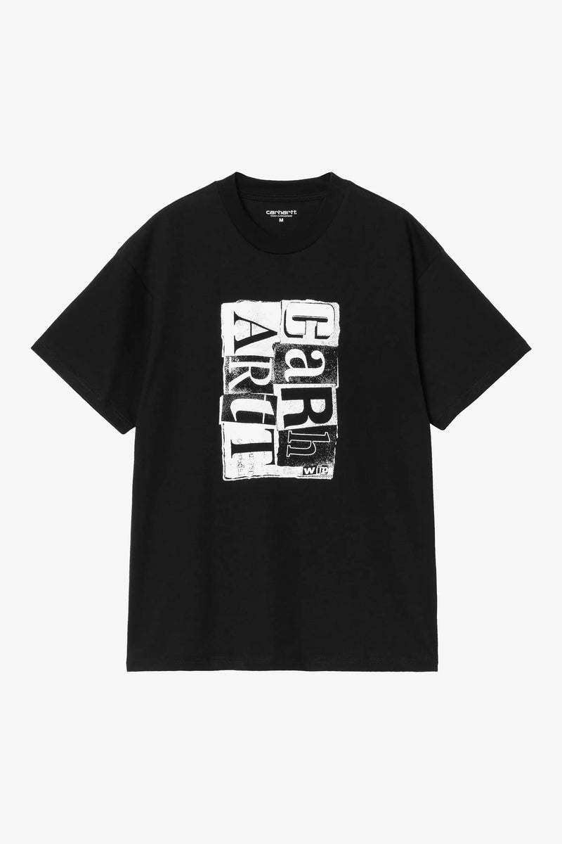 S/S Moving Letterpress T-Shirt
