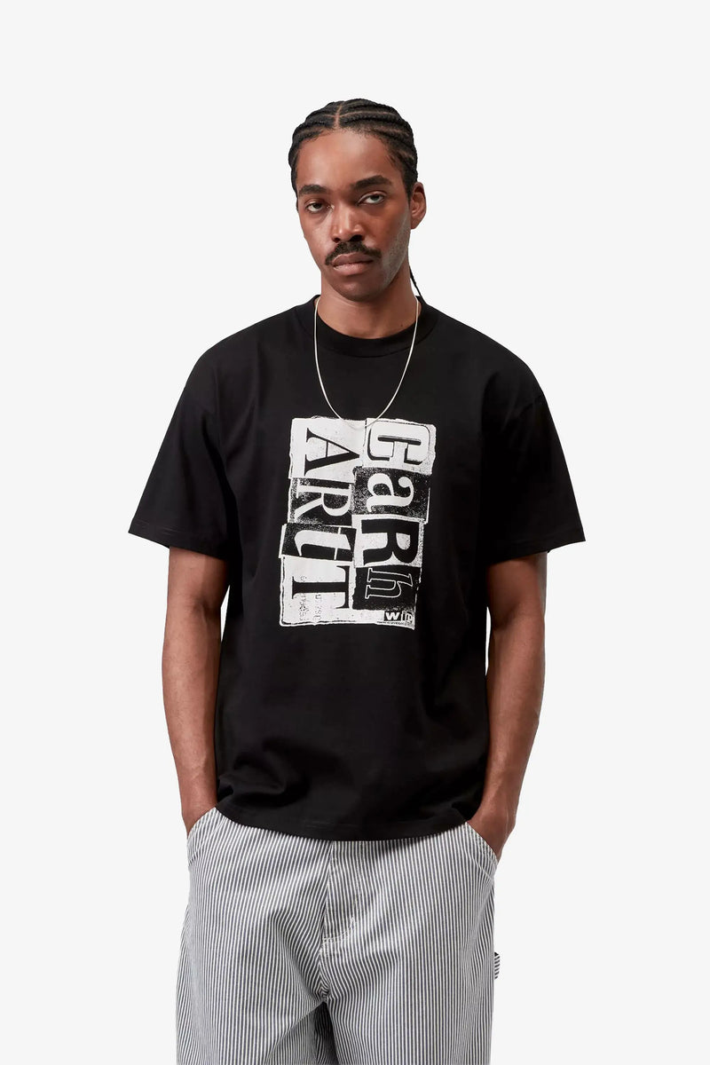 S/S Moving Letterpress T-Shirt