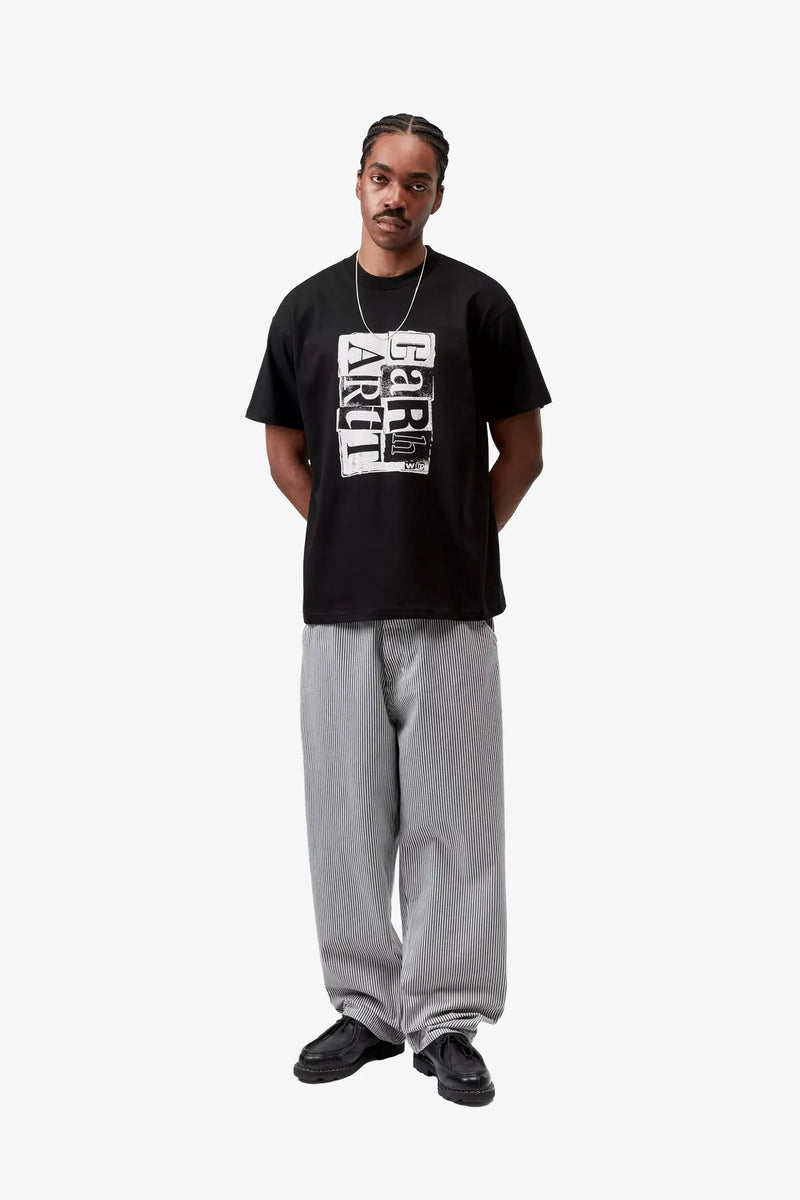 S/S Moving Letterpress T-Shirt