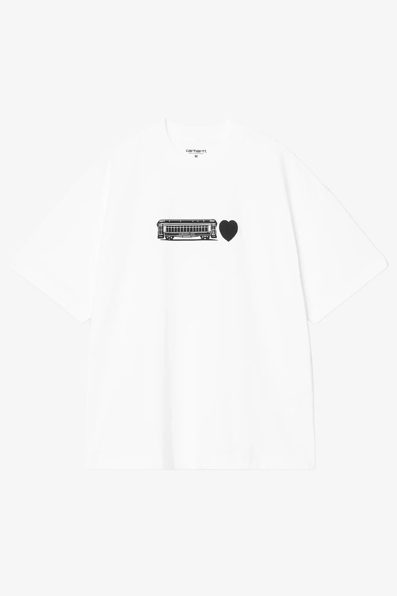 S/S Deconstructed Label T-Shirt