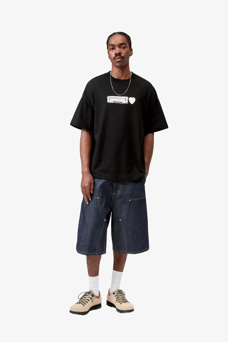 S/S Deconstructed Label T-Shirt