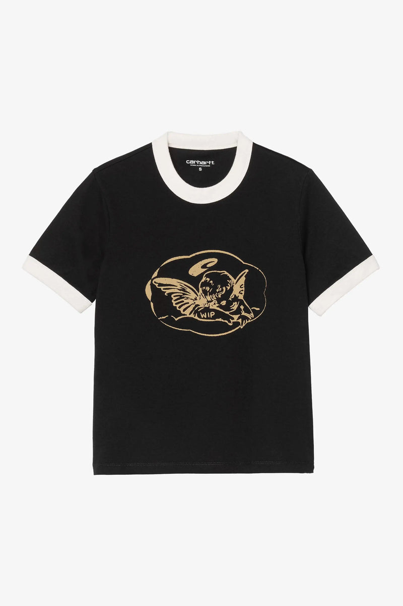 W' S/S Reminiscing Ringer T-Shirt