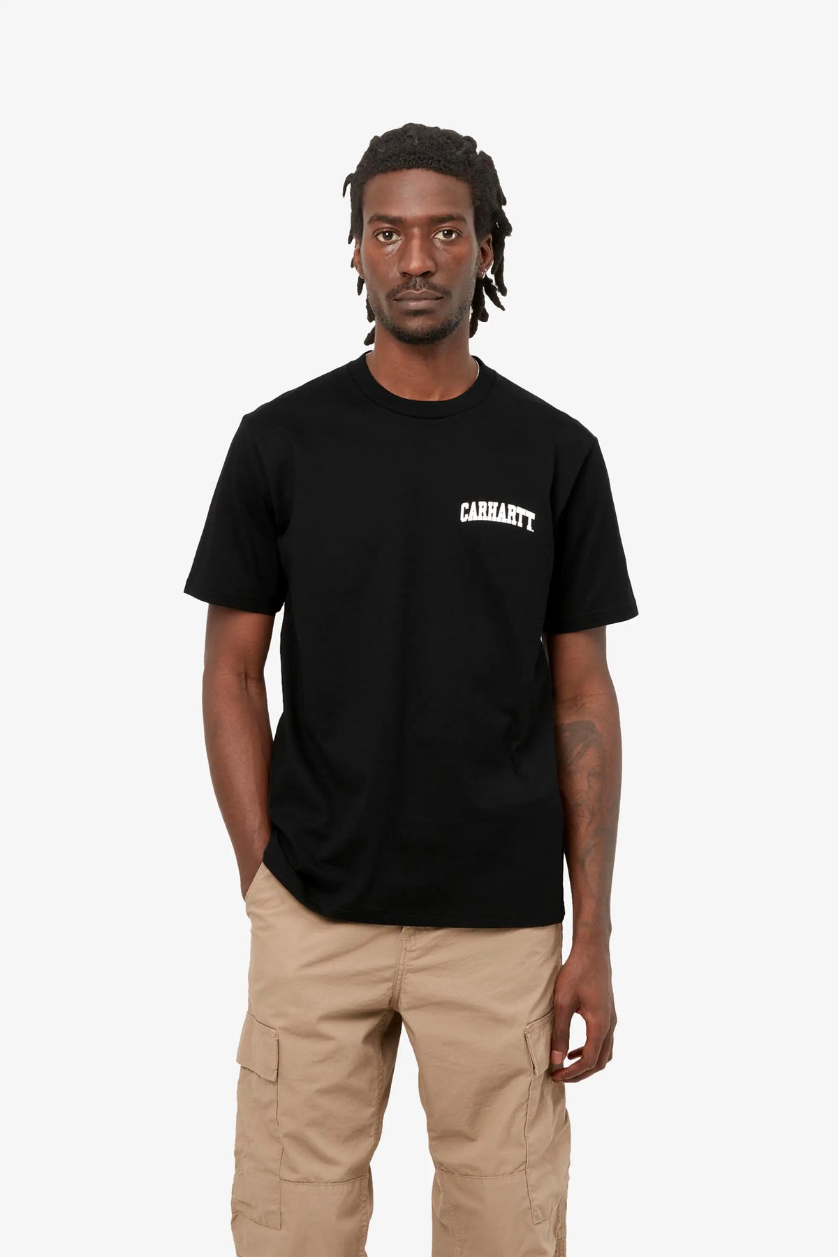 S/S University Script T-Shirt