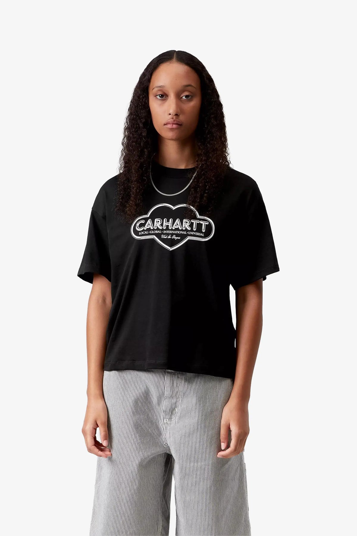 W' S/S Cloud Heart T-Shirt
