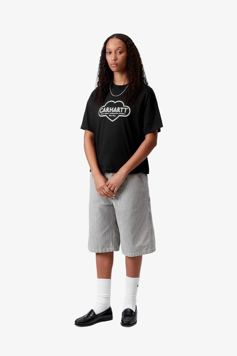 W' S/S Cloud Heart T-Shirt