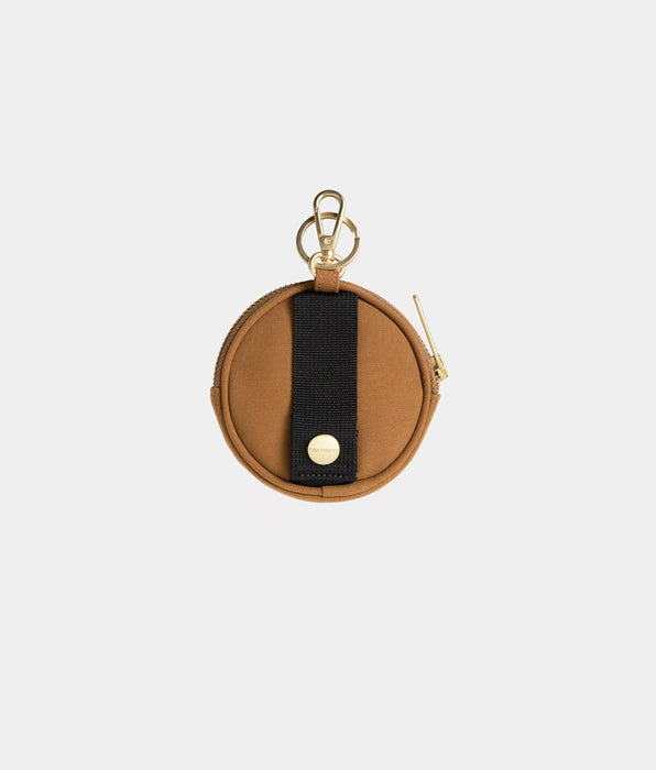 Carhartt Wip Men's Mini Tote Bag Key Ring Brown