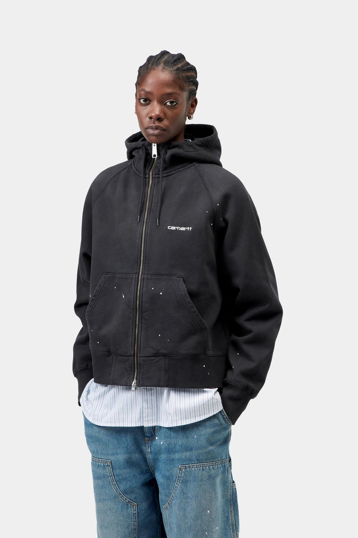 Women's Hooded Painter Jacket