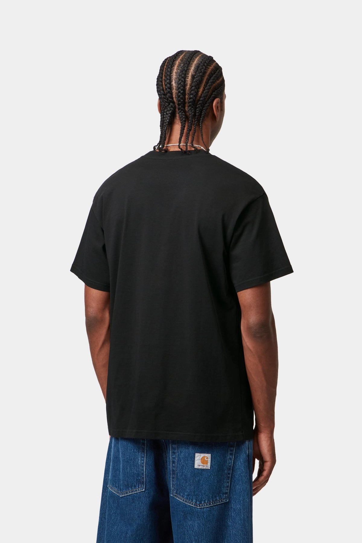 S/S Script Embroidery T-Shirt
