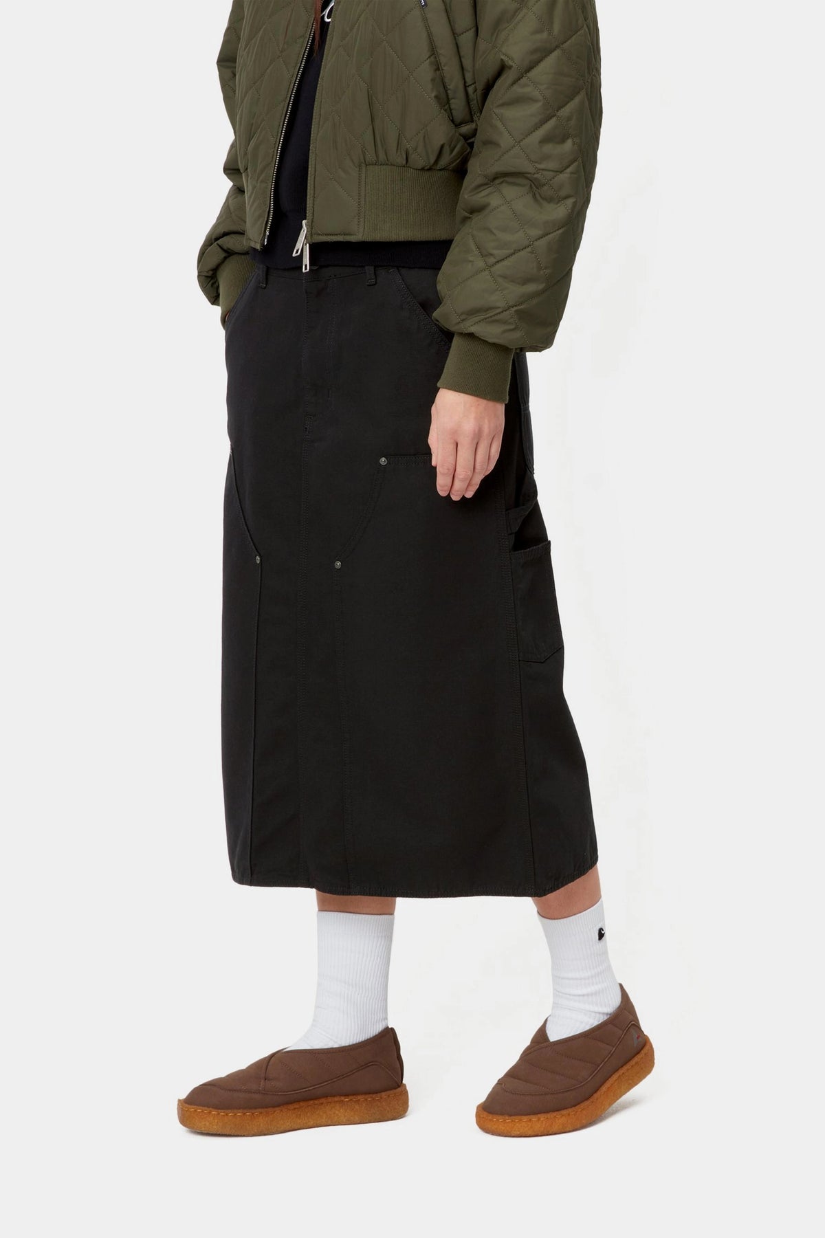 W' Double Knee Skirt